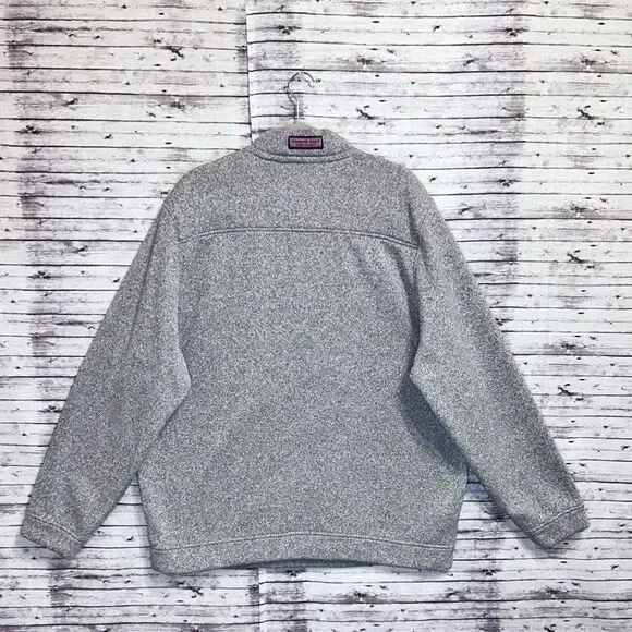 Vineyard Vines Classic Sweater Fleece Shep Shirt - Picture 8 of 11